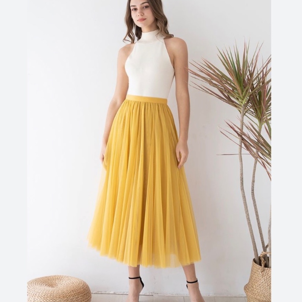 My Secret Garden Tulle Maxi Skirt